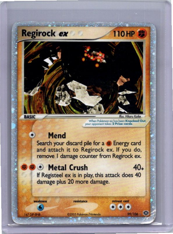 Regirock ex (99/106) (EM)
