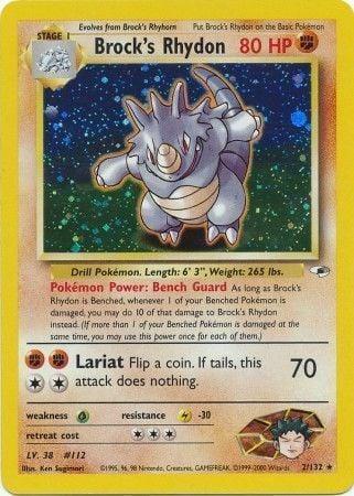 Brock's Rhydon (002/132) (G1)