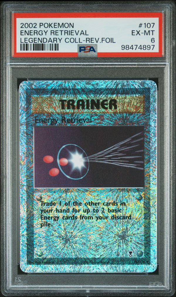 2002 POKEMON LEGENDARY COLLECTION #71 DODUO-REV.FOIL LEGENDARY COLLECTION PSA 6