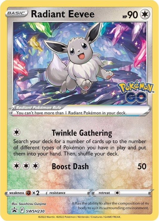 Radiant Eevee SWSH230 - NM