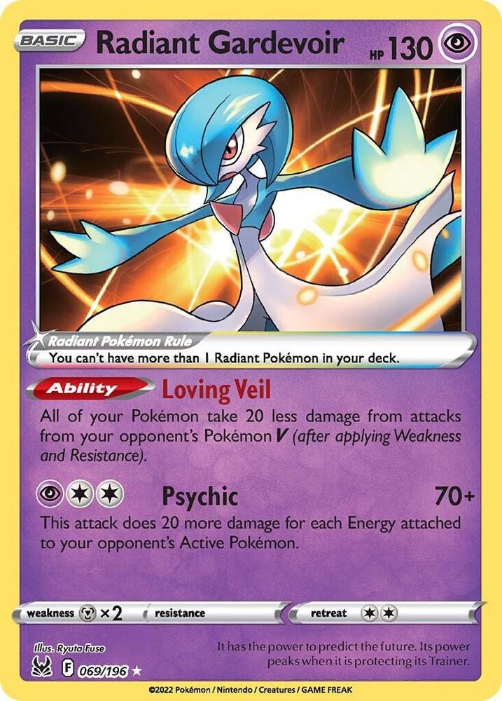 Radiant Gardevoir 069/196 - NM