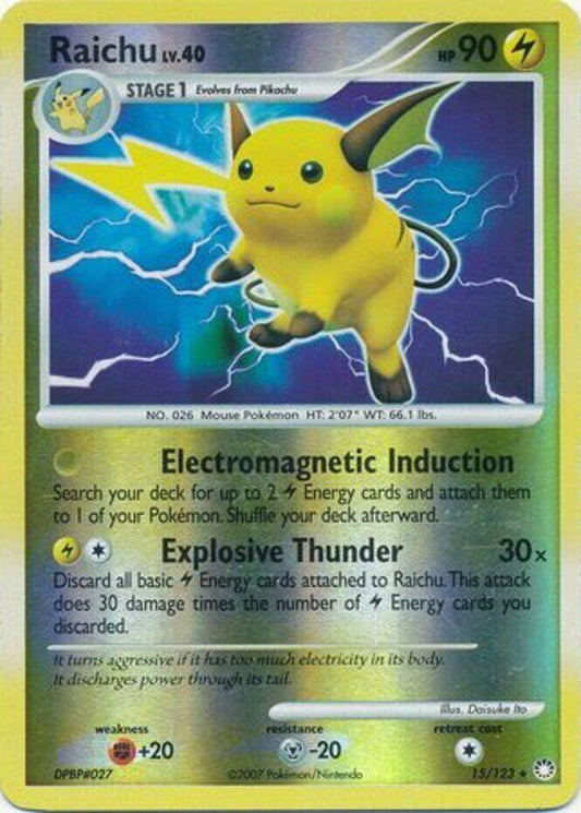 Raichu (Reverse) 15/123 - MP