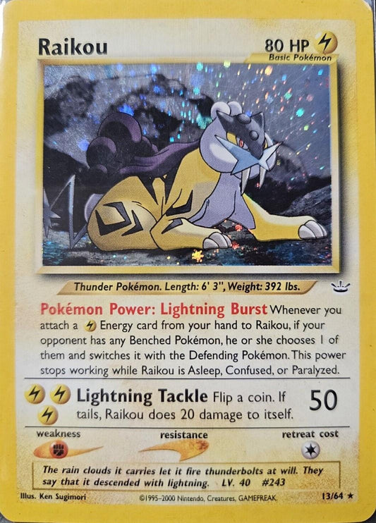 Raikou (Holo) 13/64 - HP