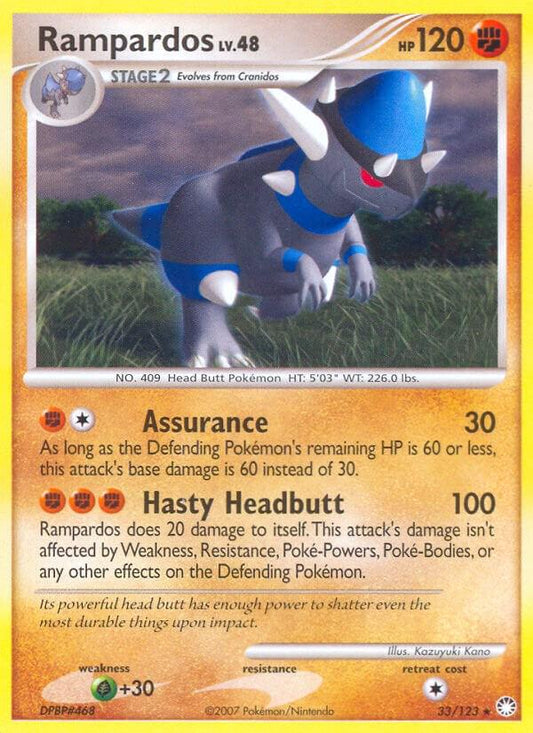 Rampardos (Holo) 33/123 - HP