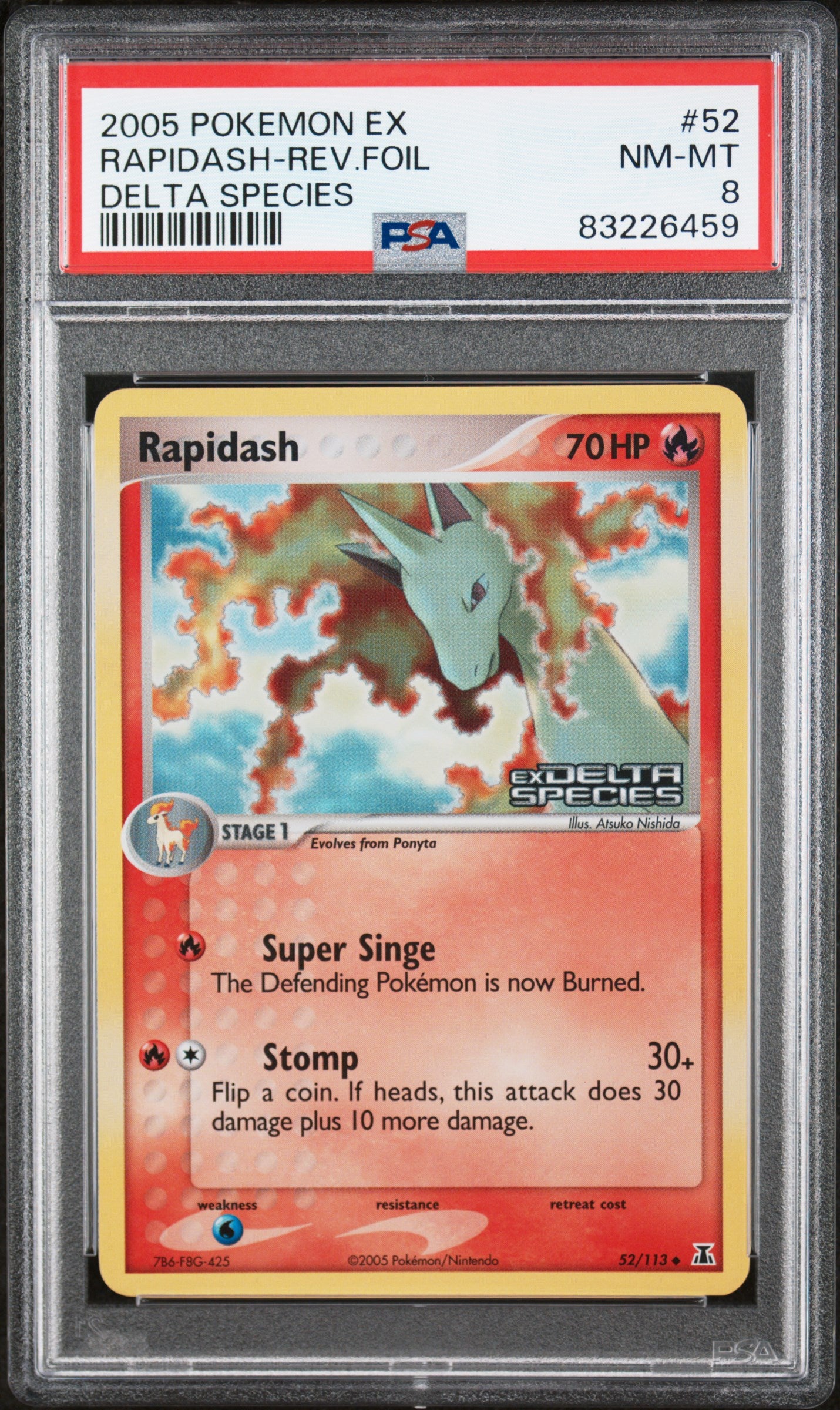 Rapidash PSA 8