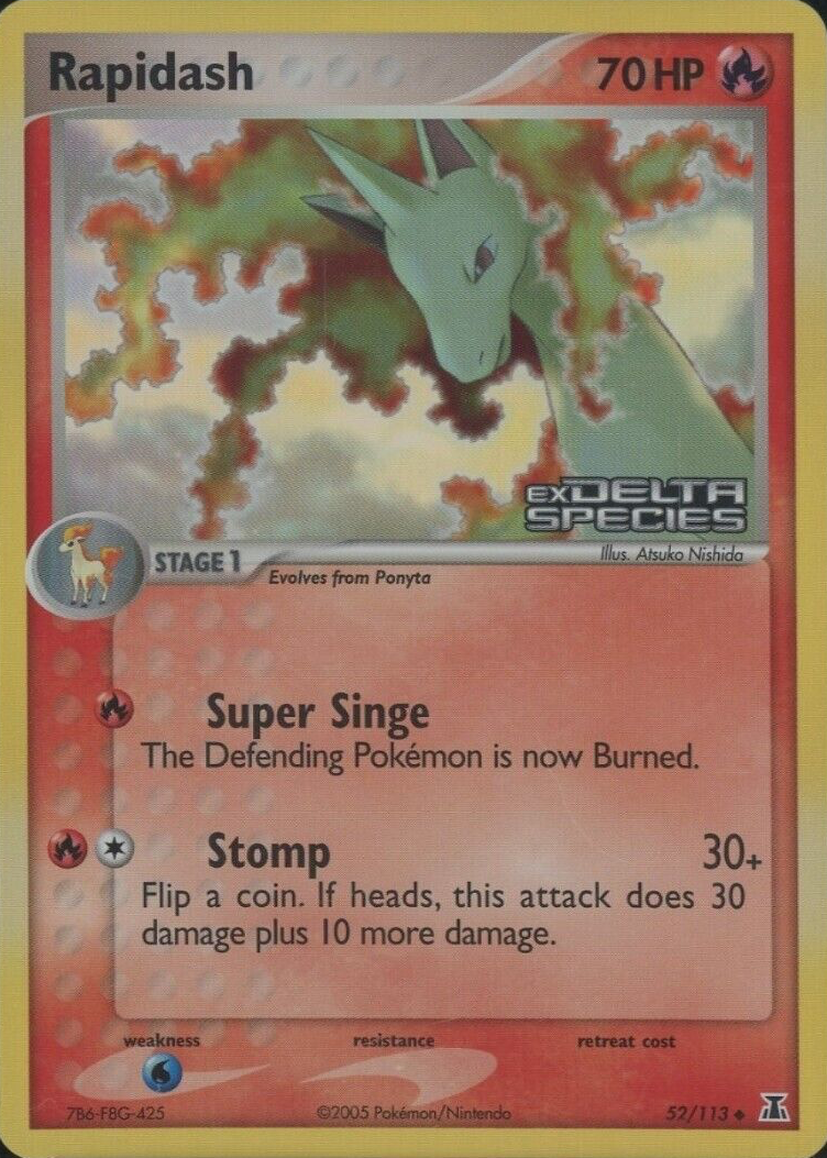 Rapidash (Reverse) 52/113 - NM