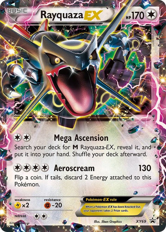 Rayquaza EX XY69 - LP