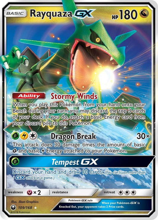 Rayquaza GX 109/168 - NM