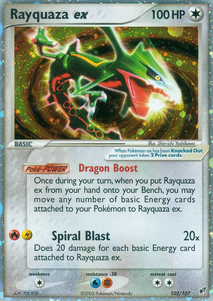 Rayquaza EX 102/107 - DMG