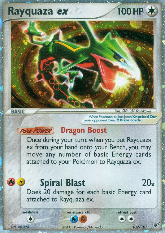 Rayquaza EX 102/107 - DMG