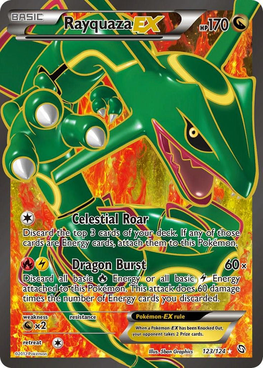 Rayquaza EX 123/124 - LP
