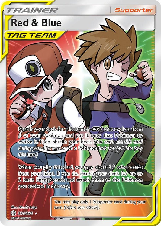 Red & Blue 234/236 - NM