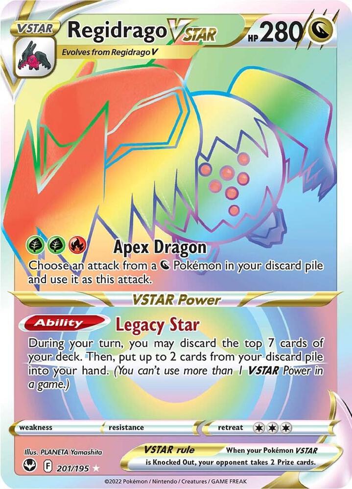 Regidrago VSTAR 201/195 - NM