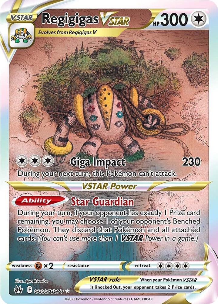 Regigigas VSTAR GG55/GG70 - NM