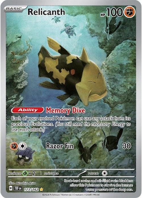 Relicanth 173/162 - NM