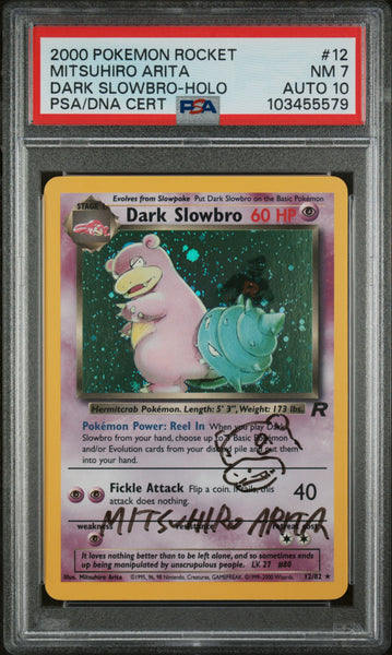 DARK SLOWBRO-HOLO DARK SLOWBRO-HOLO 2000 POKEMON ROCKET PSA NM 7 – Poke  Gems MTL