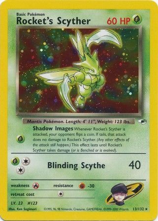Rocket's Scyther 13/132 - HP