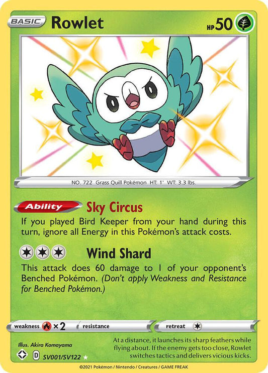 Rowlet SV001/SV122 - NM