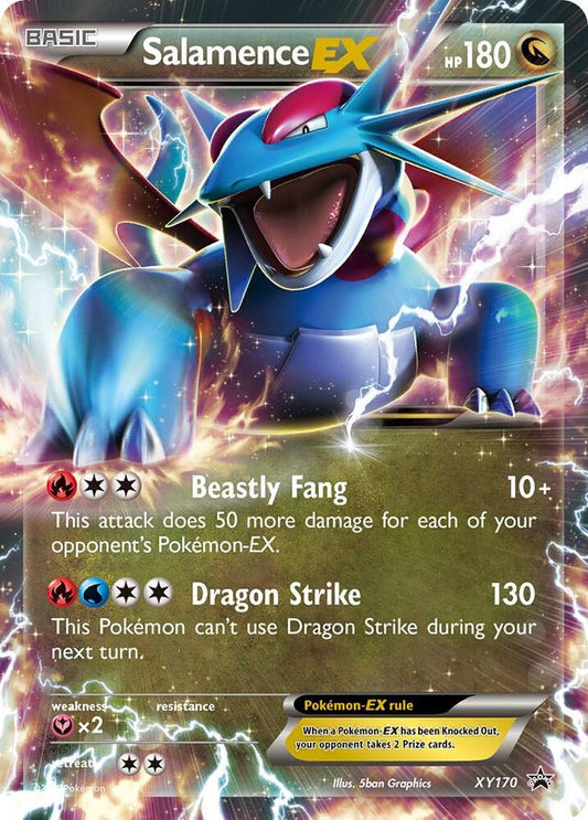 Salamence EX XY170 - NM