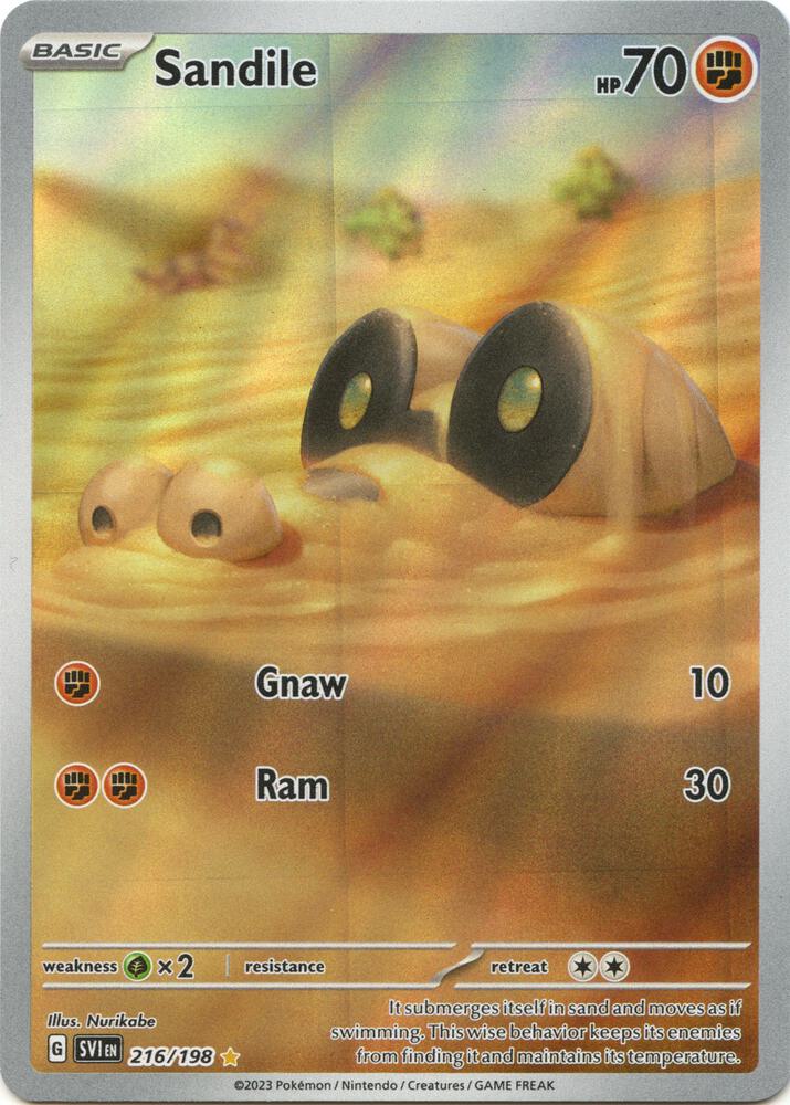 Sandile 216/198 - NM