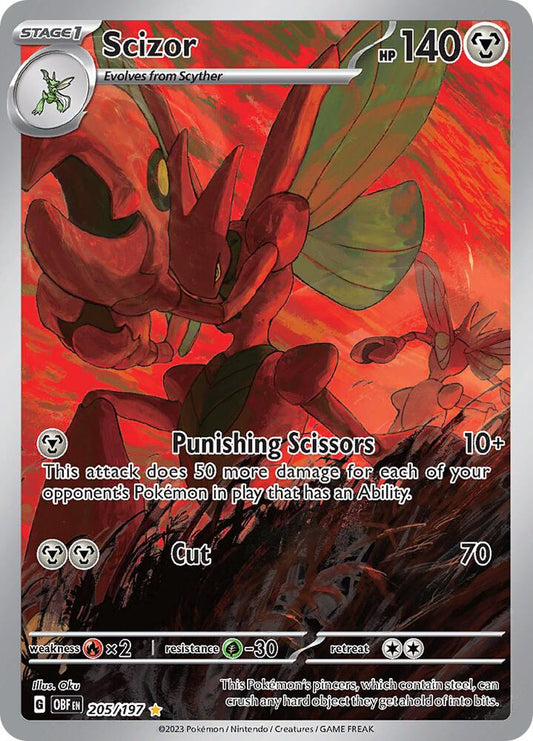 Scizor 205/197 - NM