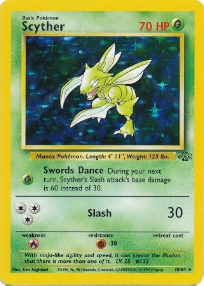 Scyther (Holo) 10/64 - LP