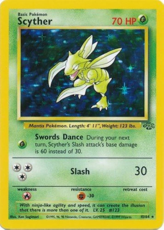 Scyther (Holo) 10/64 - HP