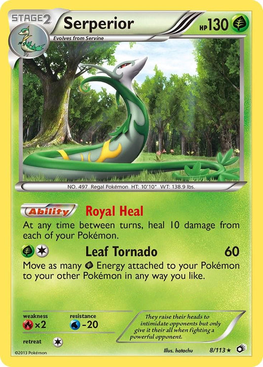 Serperior (Holo) 8/113 - NM