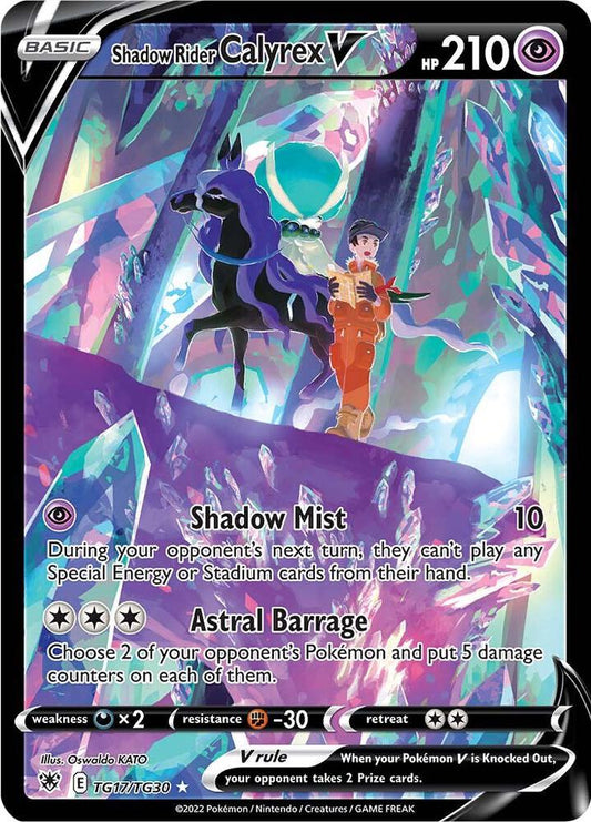 Shadow Rider Calyrex V TG17/TG30 - NM