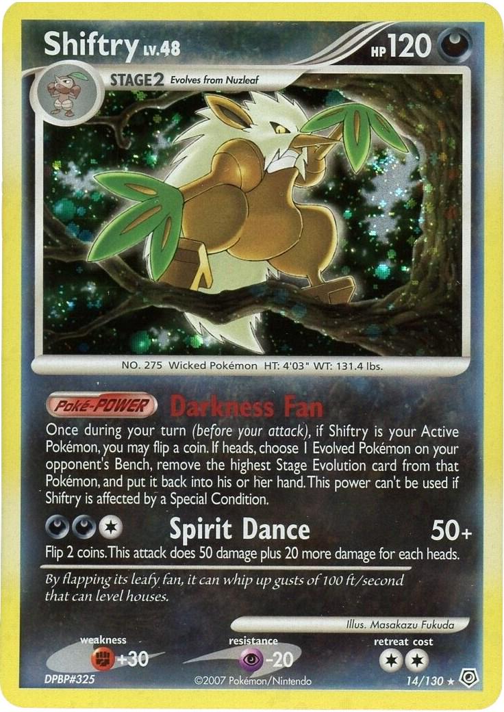 Shiftry (Holo) 14/130 - LP