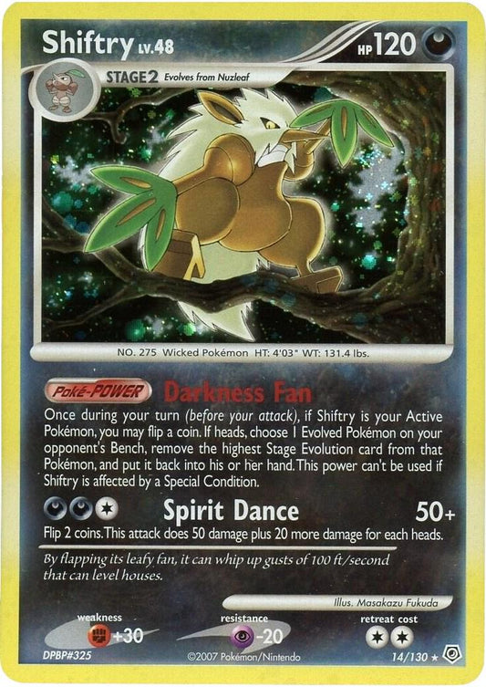 Shiftry (Holo) 14/130 - LP