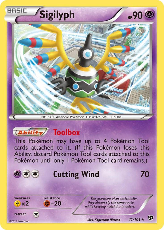 Sigilyph (Holo) 41/101 - LP