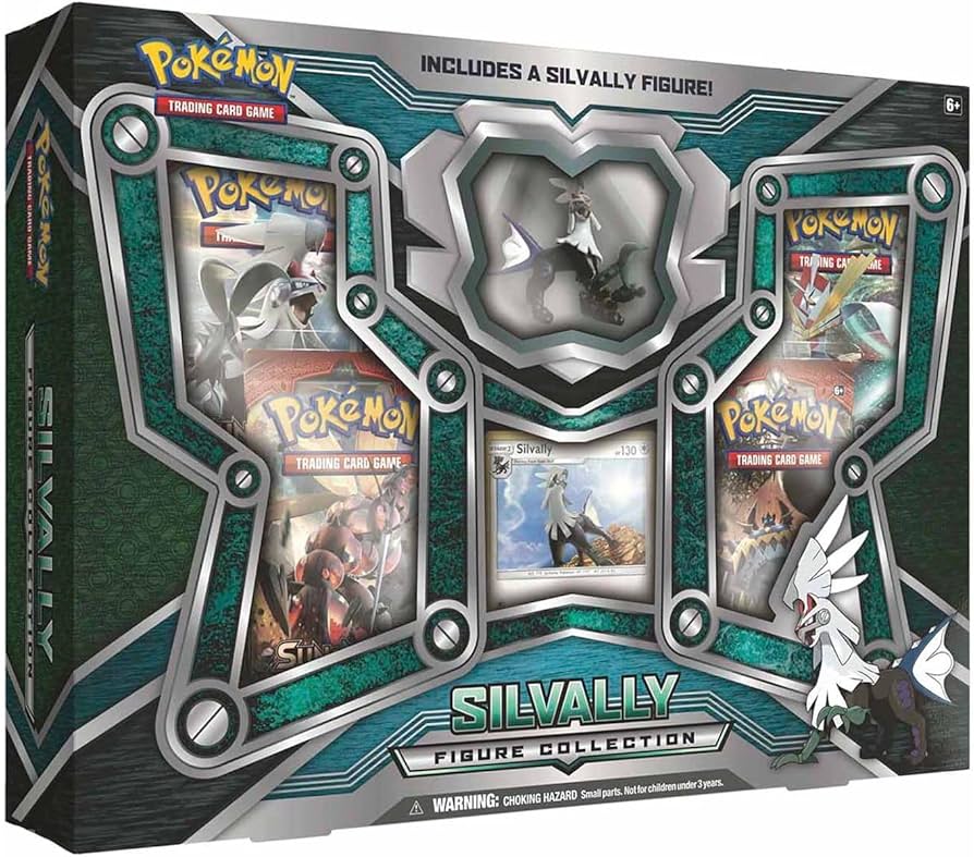 Silvally Figure Collection Box