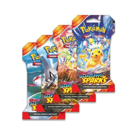 Surging Sparks Sleeved Booster Pack