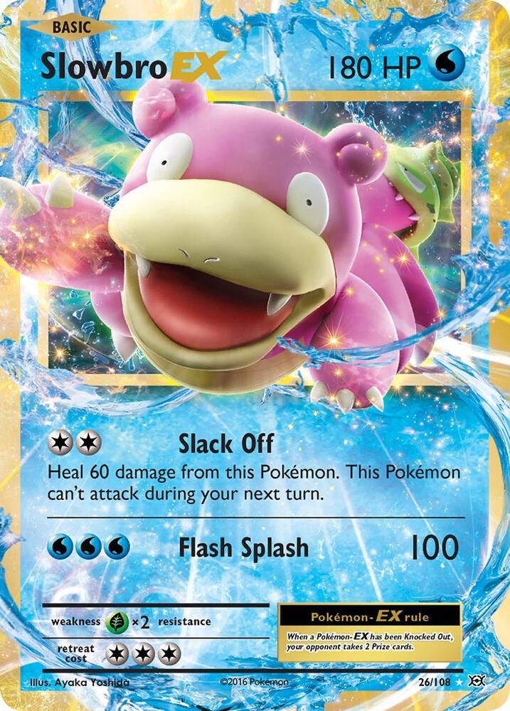 Slowbro EX 26/108 - LP