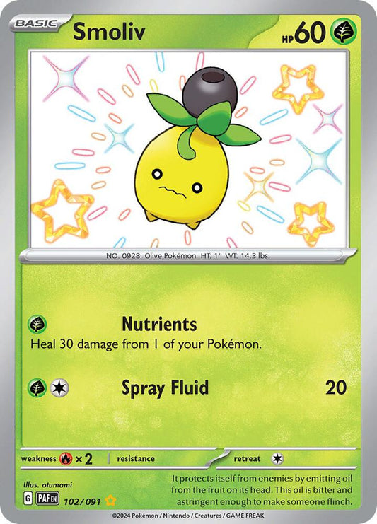 Smoliv 102/091 - NM