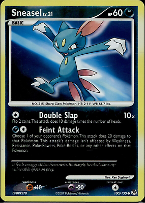 Sneasel (Reverse) 100/130 - LP