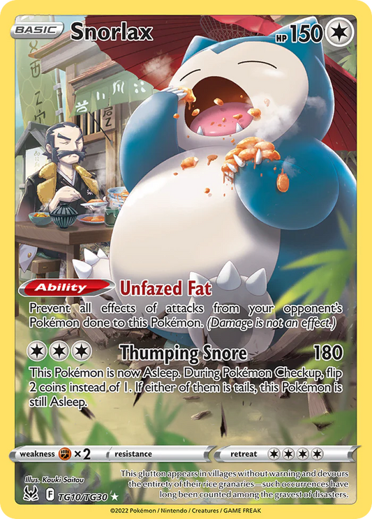 Snorlax TG10/TG30 - NM