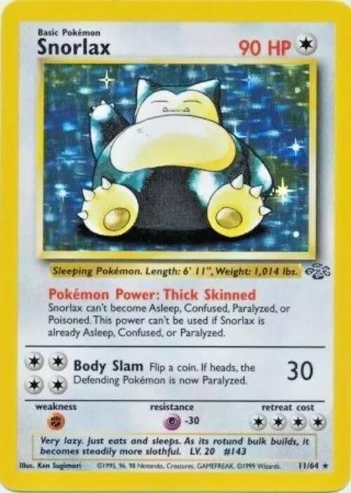 Snorlax (Holo) 11/64 - MP