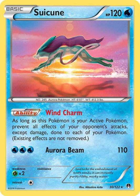 Suicune (Holo) 30/122 - LP