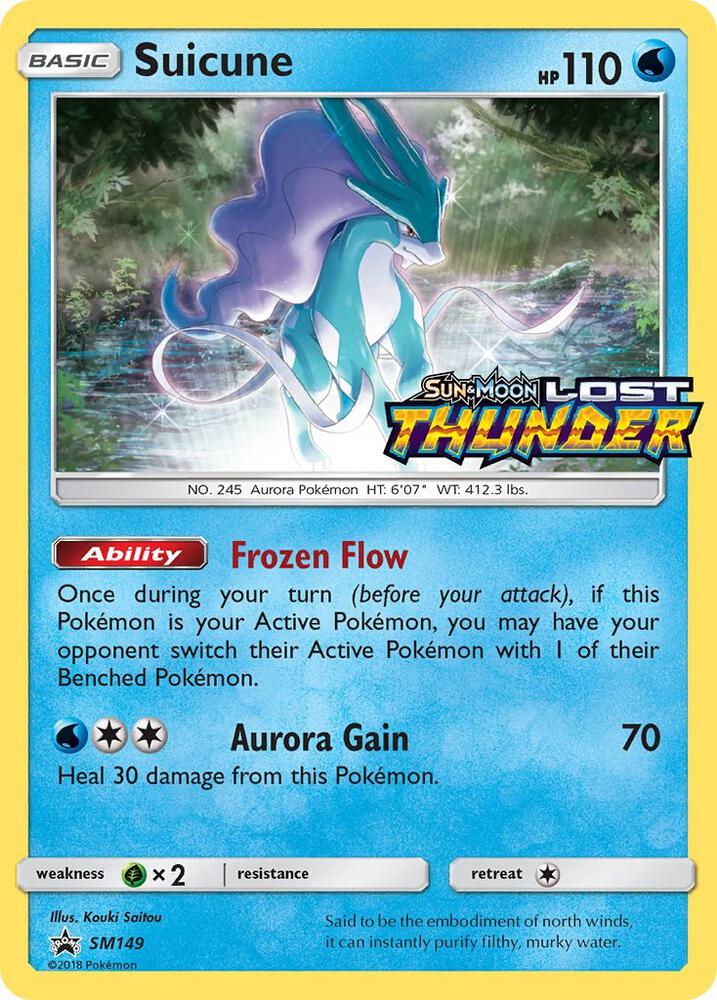 Suicune (Prerelease) SM149 - NM