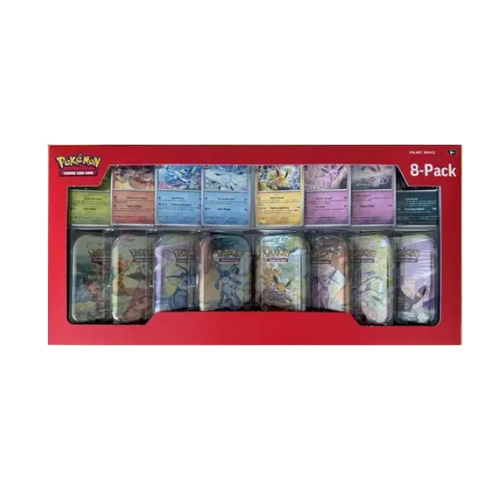 Costco Prismatic Evolutions 8-Pack Mini Tins