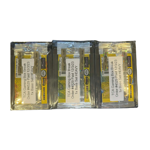 Base Set Booster Pack Trio HEAVY