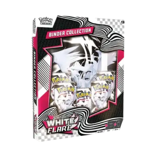White Flare Binder Collectrion
