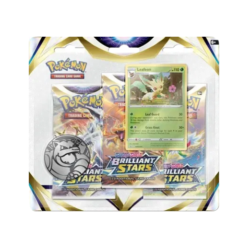 Brilliant Stars 3 Pack Blister [Leafeon]