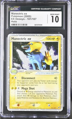 Manectric EX CGC 10