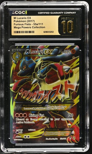 M Lucario EX CGC Pristine 10
