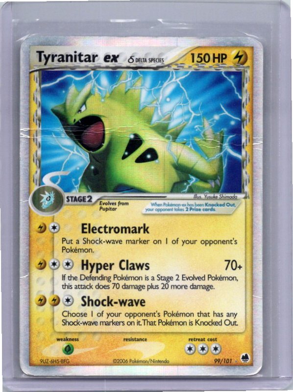 Tyranitar ex (Delta Species) (99/101) (DF)