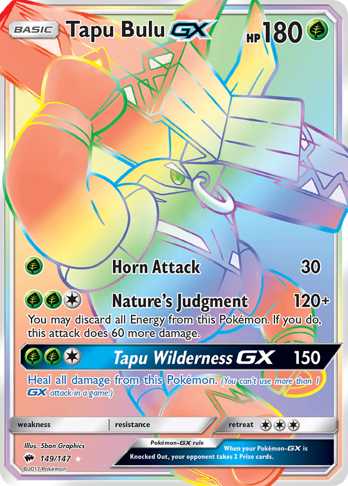 Tapu Bulu GX 149/147 - NM