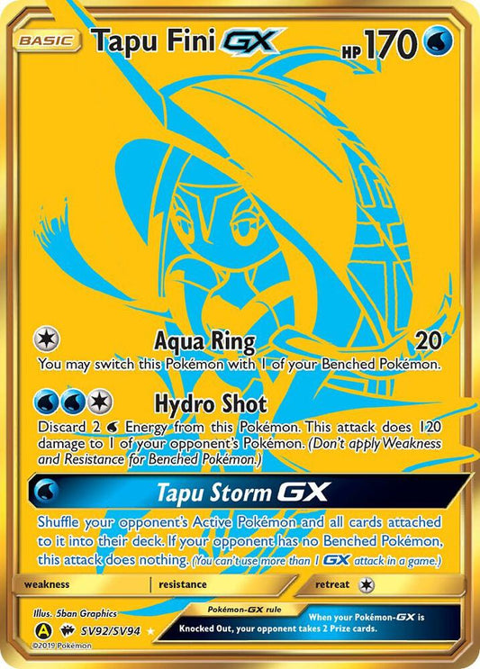 Tapu Fini GX SV92/SV94 - NM